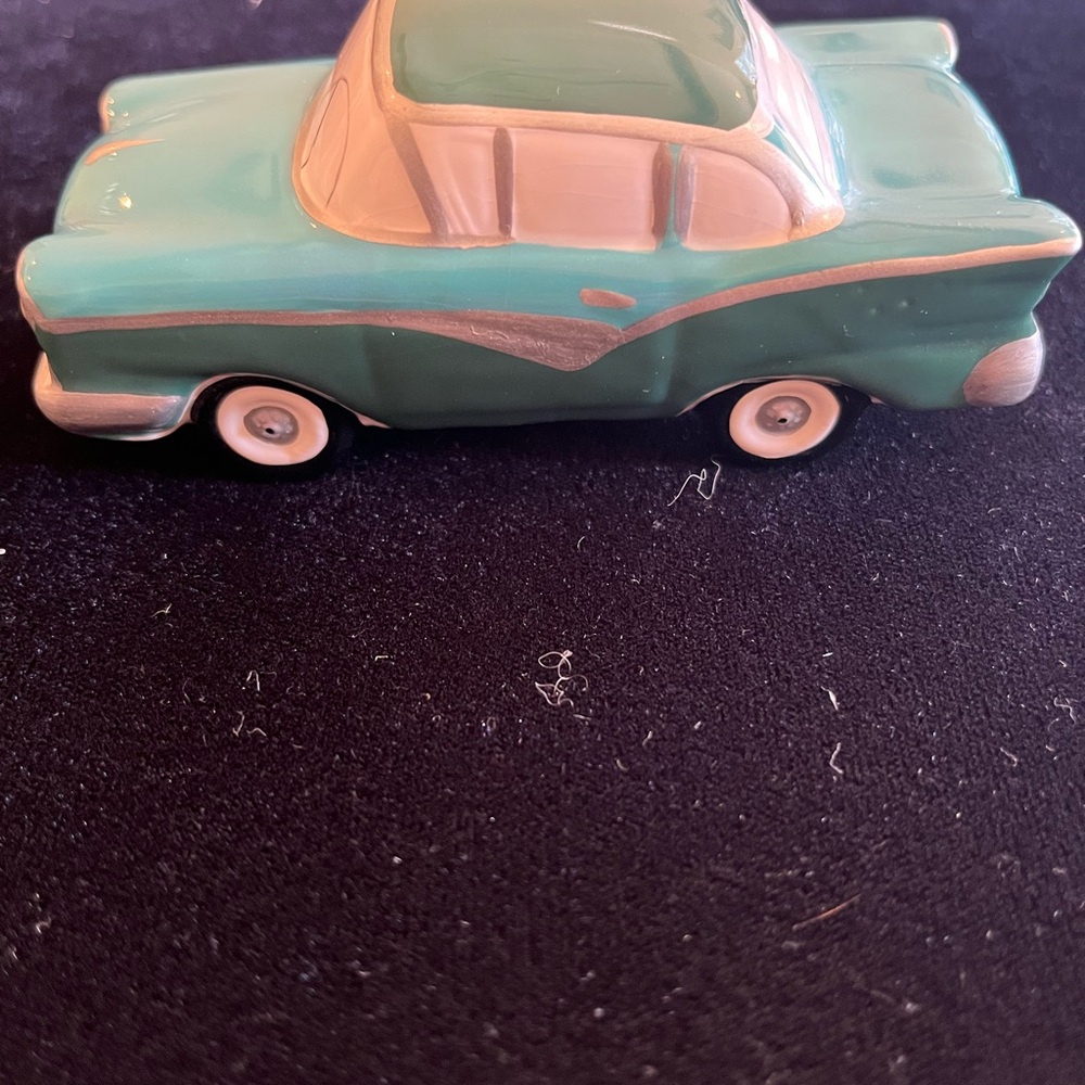 Department 56 blue Vintage Christmas Car Decor